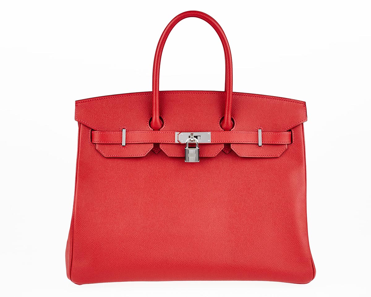Hermes Rouge Birkin 
