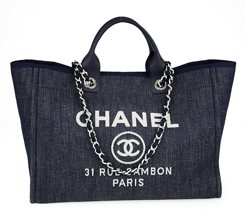 Chanel Deauville beach tote