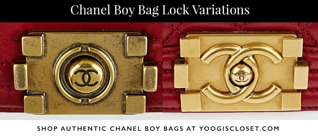 Chanel Boy Bag Lock Differences