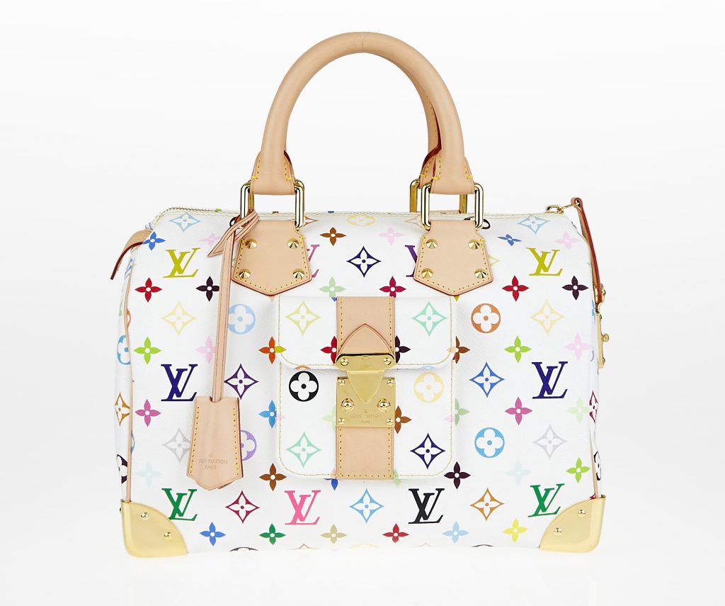 Louis Vuitton White Monogram Multicolore Speedy