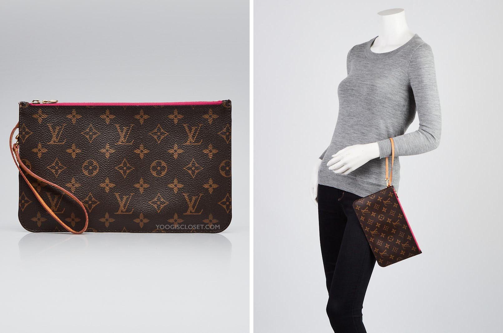 Louis Vuitton Neverfull Clutch