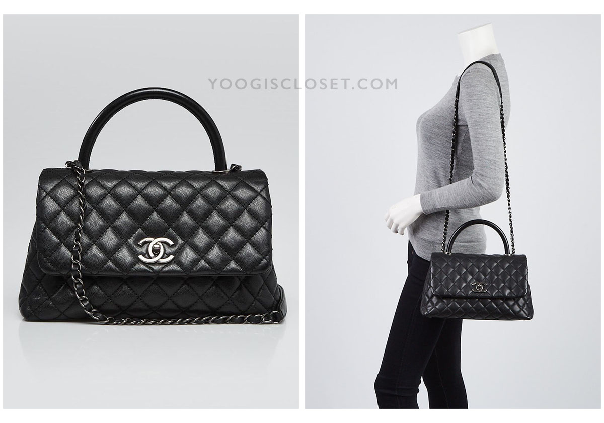 Chanel Coco Handle | Yoogi's Closet Authenticated Pre-Owned Luxury yoogiscloset.com