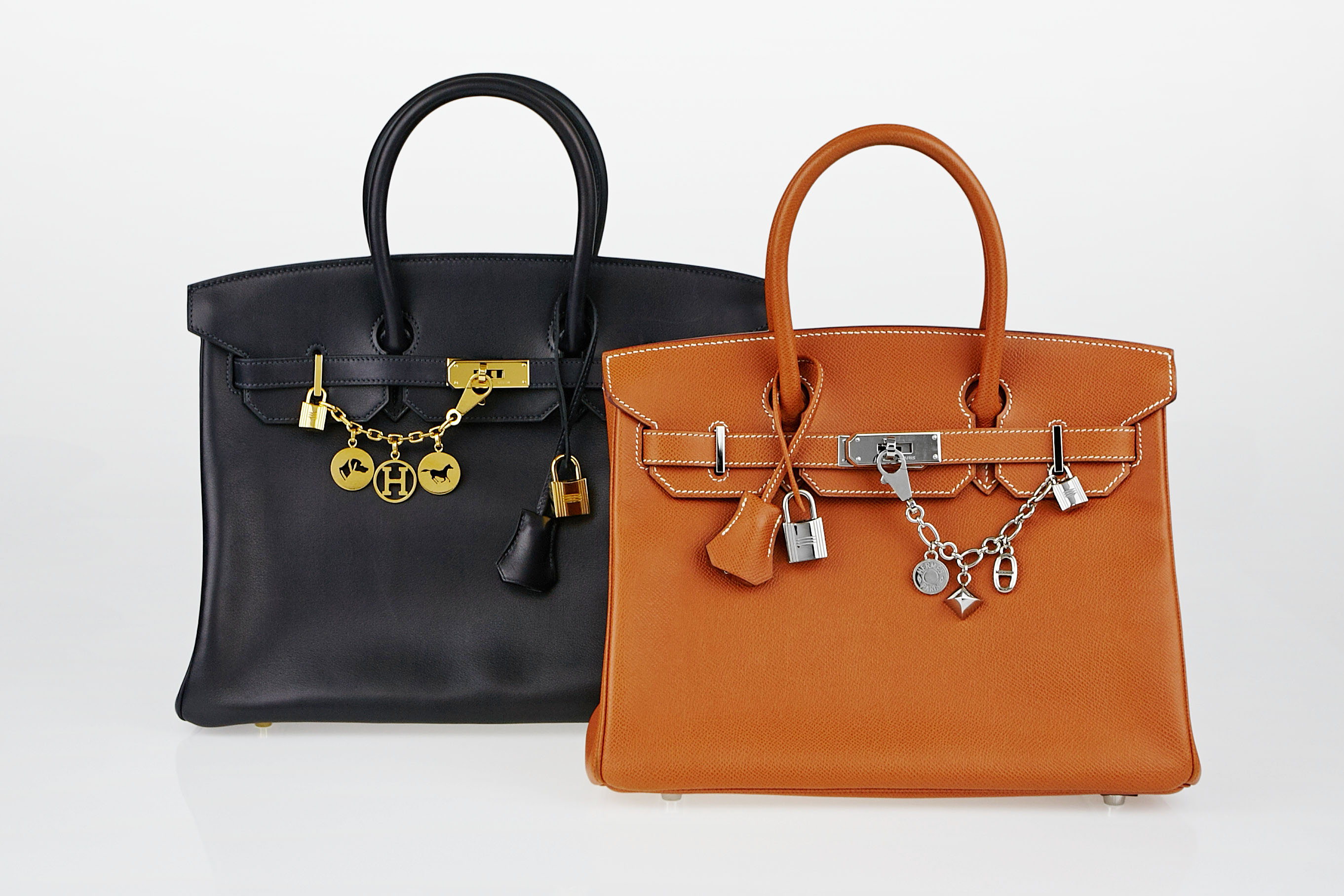 Hermes Birkin Bags with Bag Charms