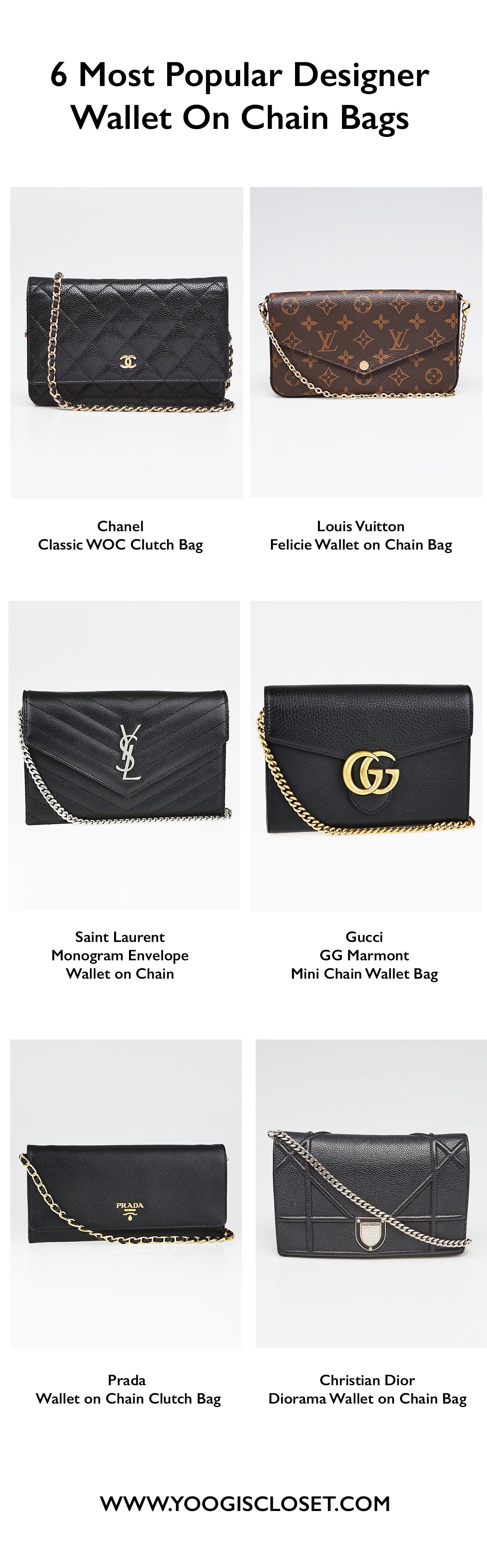 Best Designer Wallet on Chain Bags at Yoogi's Closet