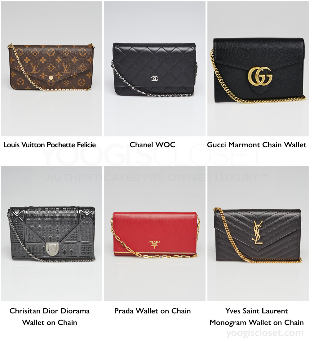 Best Designer Wallet on Chain Bags | Yoogi's Closet Authenticated Pre-Owned Luxury yoogiscloset.com
