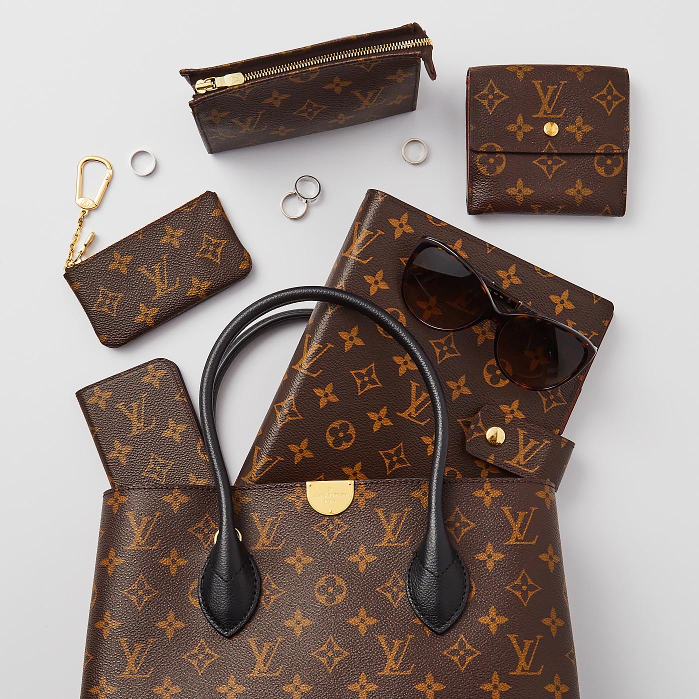 Louis Vuitton Monogram Canvas Flandarin 
